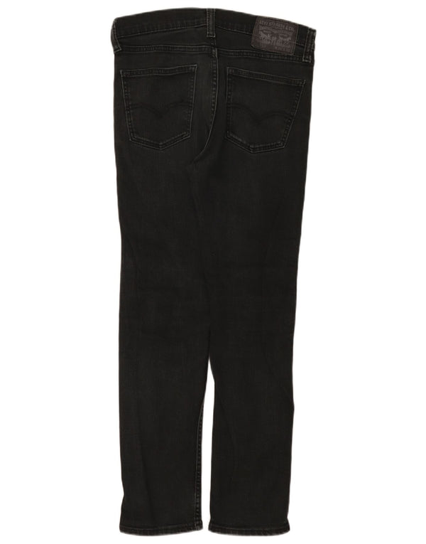 Levi's Mens 510 Skinny Jeans W30 L30 Black Cotton