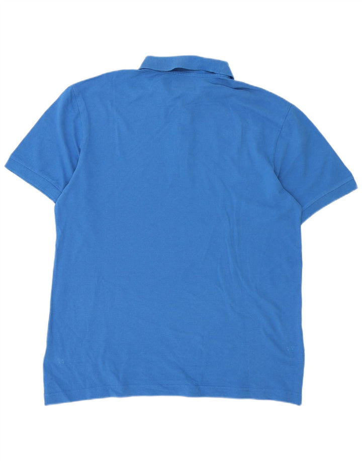 Kappa Mens Polo Shirt 2XL Blue Cotton