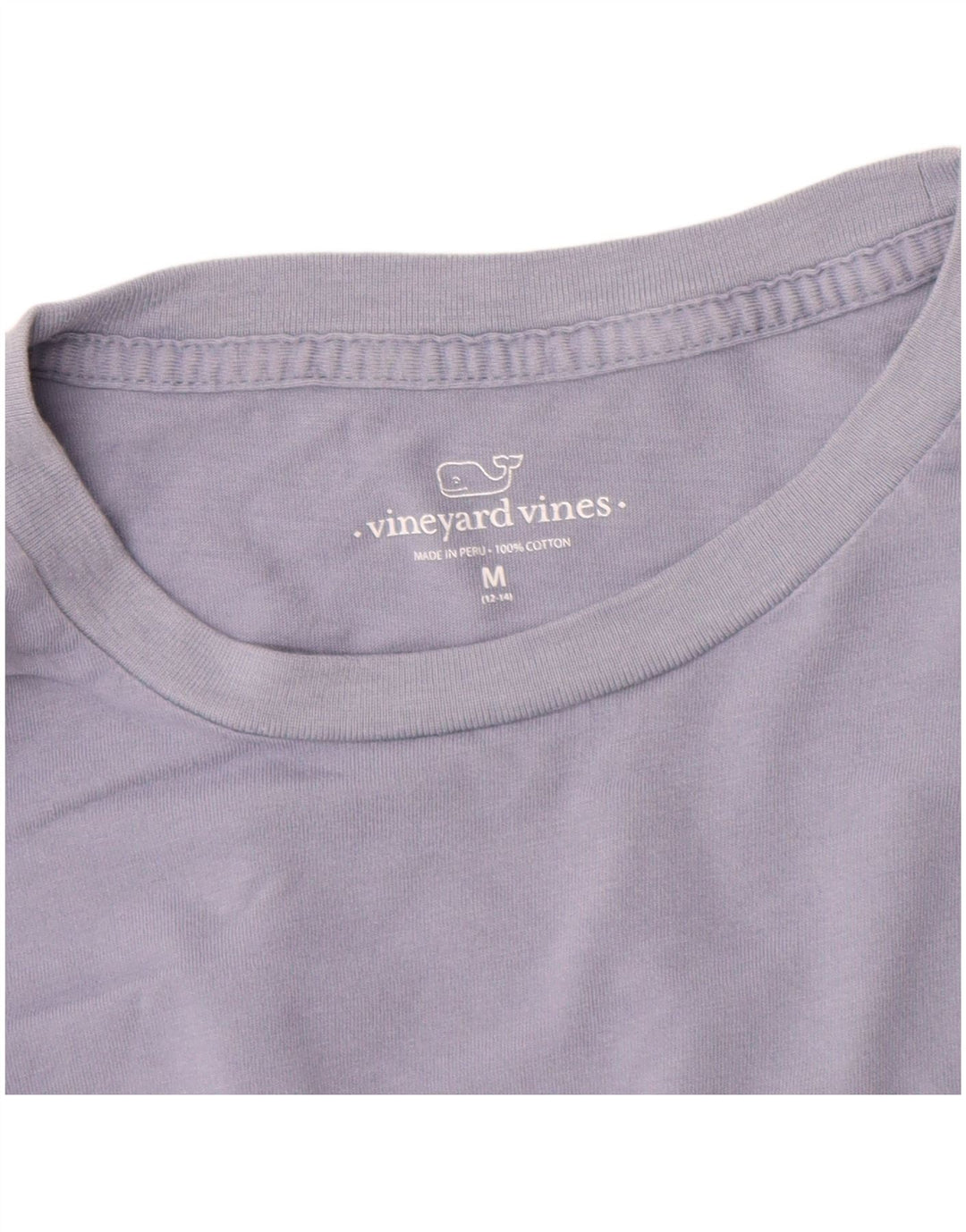 VINEYARD VINES Boys Graphic T-Shirt Top 12-13 Years Medium Purple Cotton