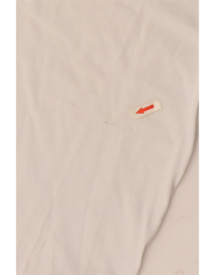 Hugo Boss Mens Slim Fit T-Shirt Top Medium White Cotton