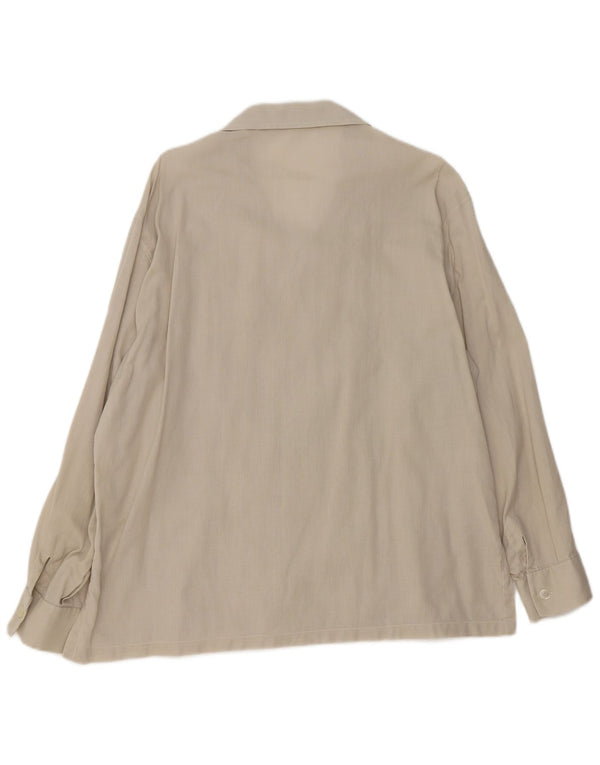 Vintage Mens Overshirt Shirt IT 54 XL Green