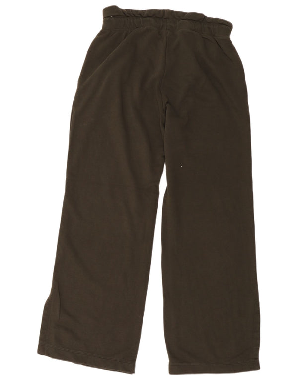 Nike Mens Wide Leg Tracksuit Trousers Medium Khaki Cotton