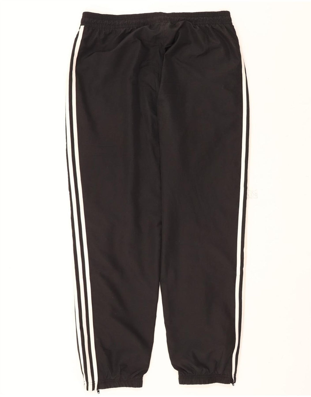 ADIDAS Mens Graphic Tracksuit Trousers Joggers Large Black Polyester Vintage Adidas and Second-Hand Adidas from Messina Hembry 