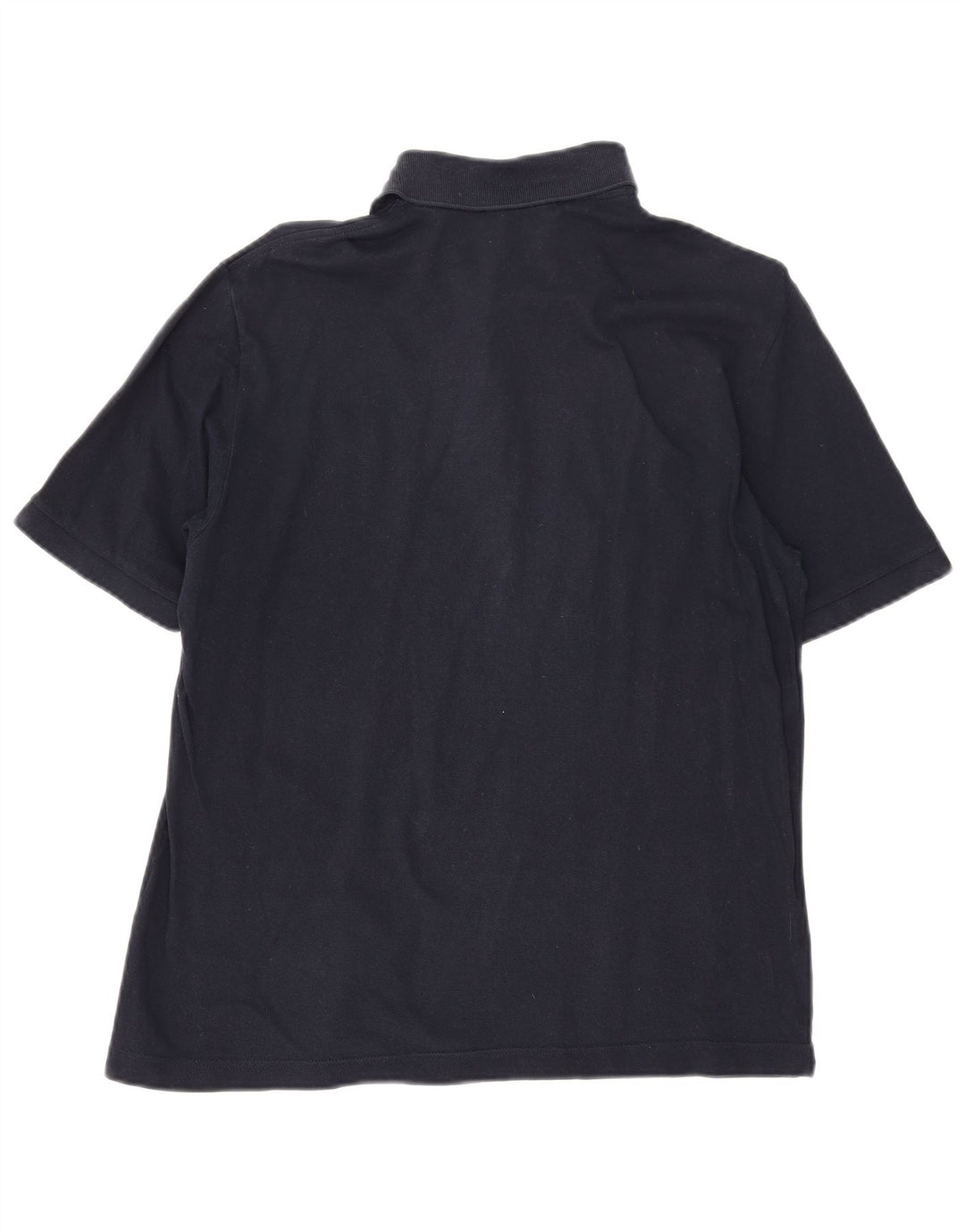 SERGIO TACCHINI Mens Polo Shirt IT 48 Medium Navy Blue Cotton