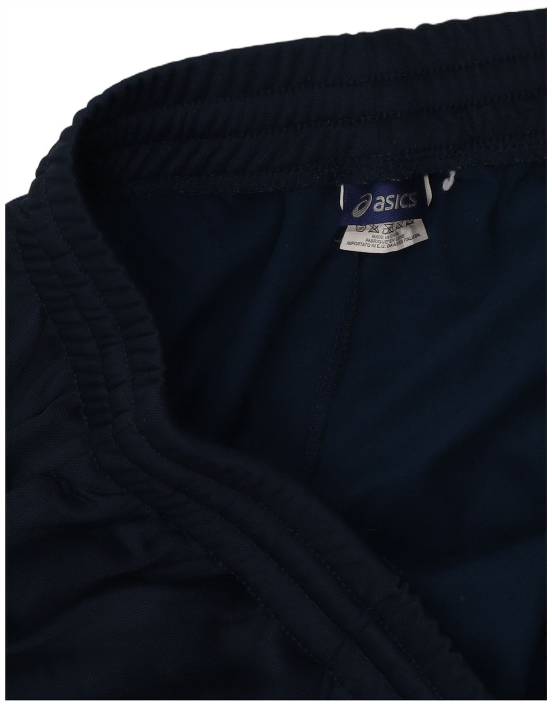 Asics Mens Tracksuit Trousers 2XL  Navy Blue Polyester