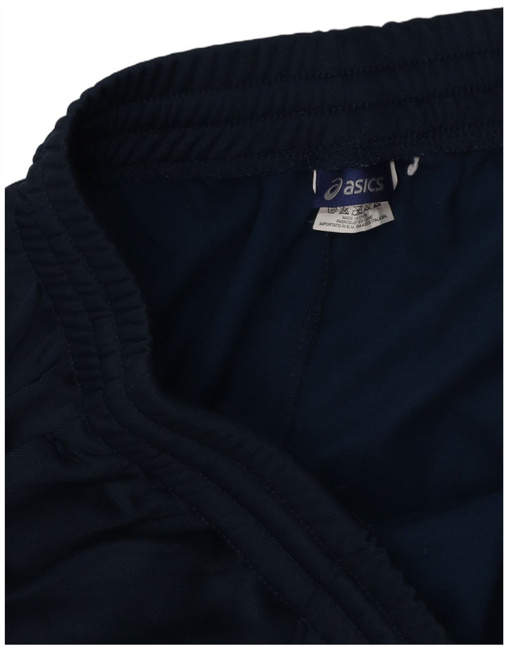 Asics Mens Tracksuit Trousers 2XL  Navy Blue Polyester