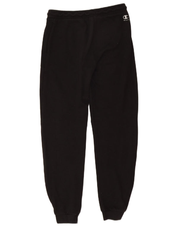 Champion Boys Graphic Tracksuit Trousers Joggers 13-14 Years XL Black