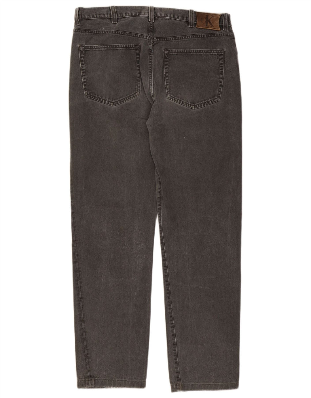 Calvin Klein Mens Straight Jeans W34 L30 Grey