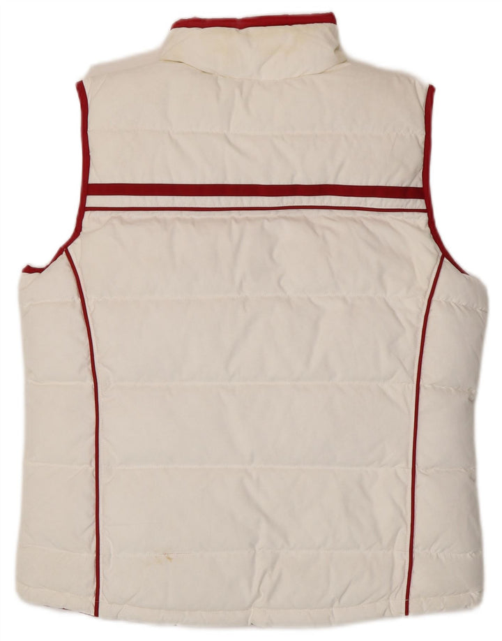 Nike Womens Reversible Padded Gilet UK 14/16 Large White Polyester