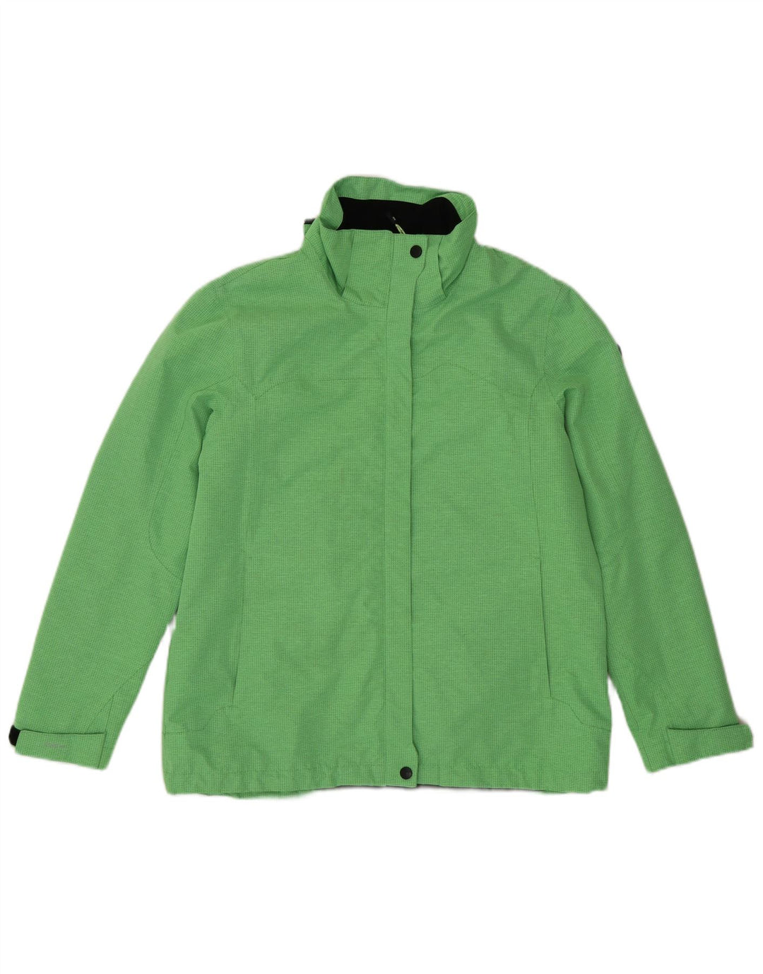 Killtec Womens Waterproof Jacket US 12 Large Green Polyester Sports