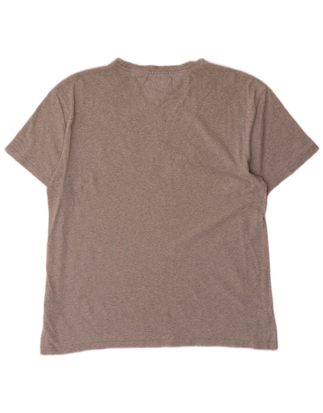 TOMMY HILFIGER Womens Regular Fit Graphic T-Shirt Top UK 14 Medium Grey