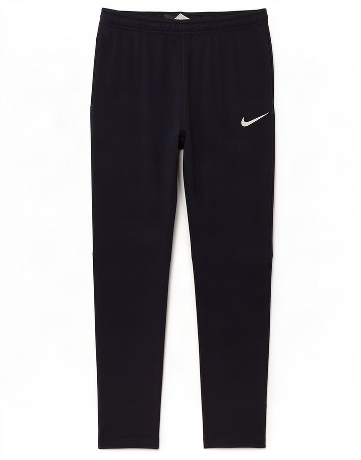Nike Mens Dri Fit Tracksuit Trousers Large Navy Blue Polyester