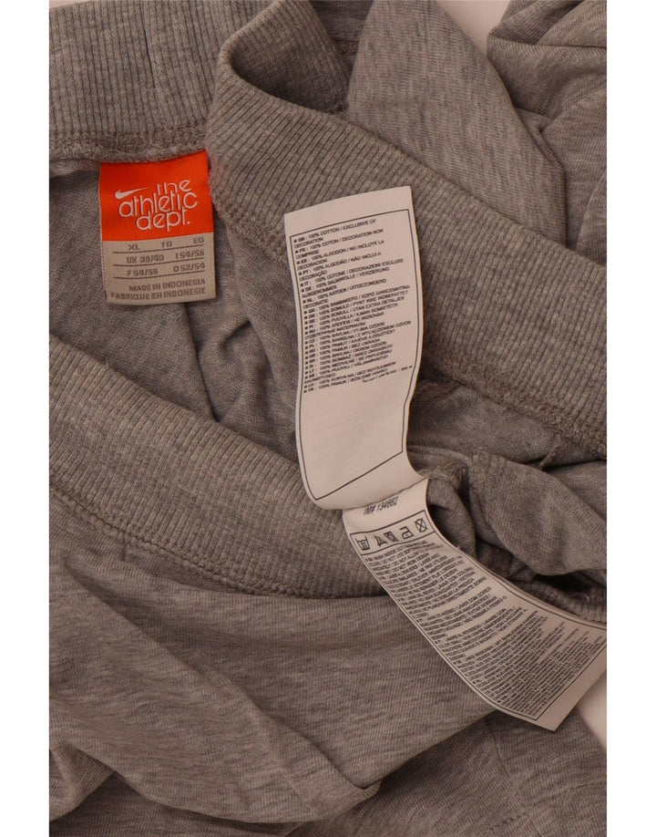 NIKE Mens Sport Shorts XL  Grey Cotton