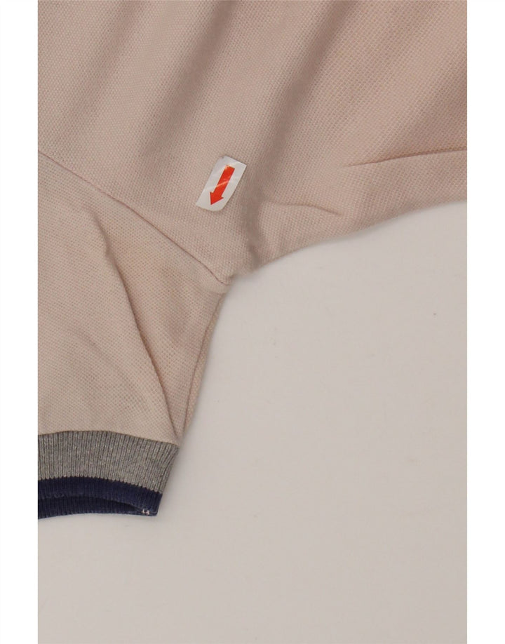 ARMANI JEANS Mens Polo Shirt Medium Pink Cotton