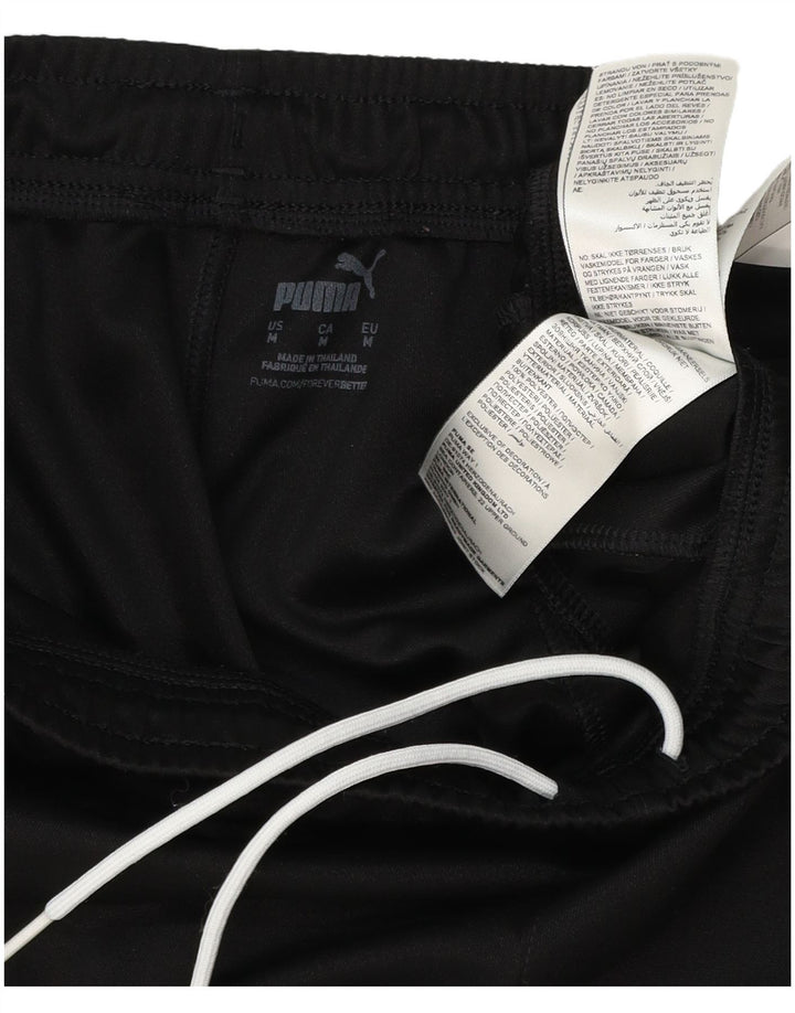 Puma Womens Tracksuit Trousers Joggers UK 14 Medium  Black Polyester