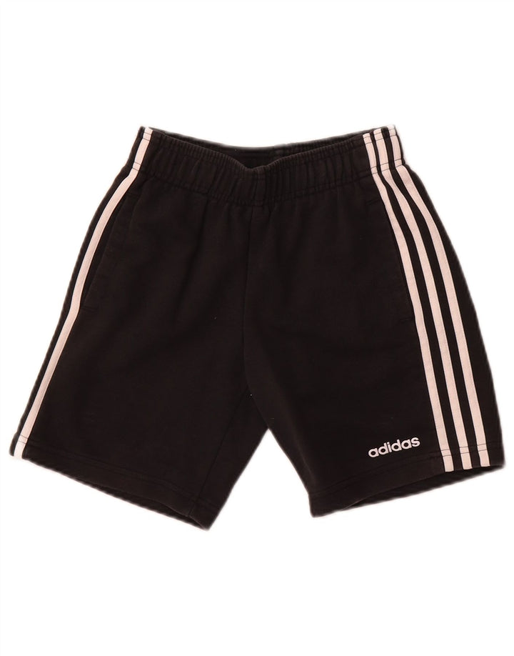 Adidas Boys Sport Shorts 9-10 Years  Black Cotton