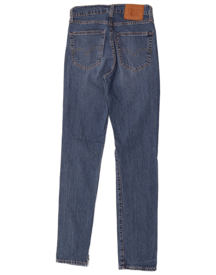 Levi's Mens 511 Slim Jeans W30 L34 Blue Cotton
