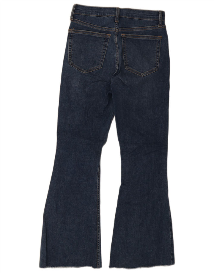 Topshop Womens Jamie Flared Jeans W28 L30 Navy Blue