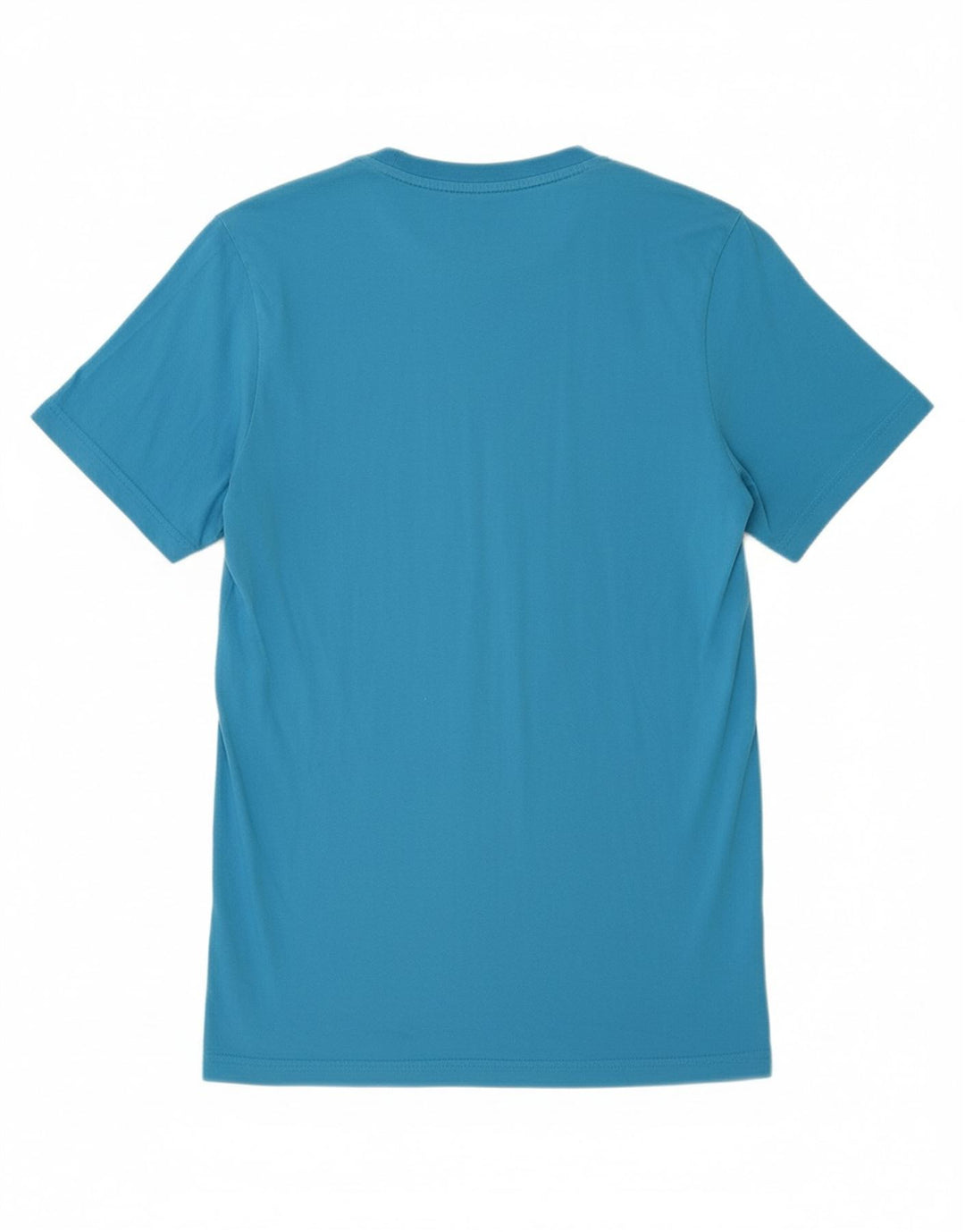 ADIDAS Mens Graphic T-Shirt Top Medium Blue Cotton
