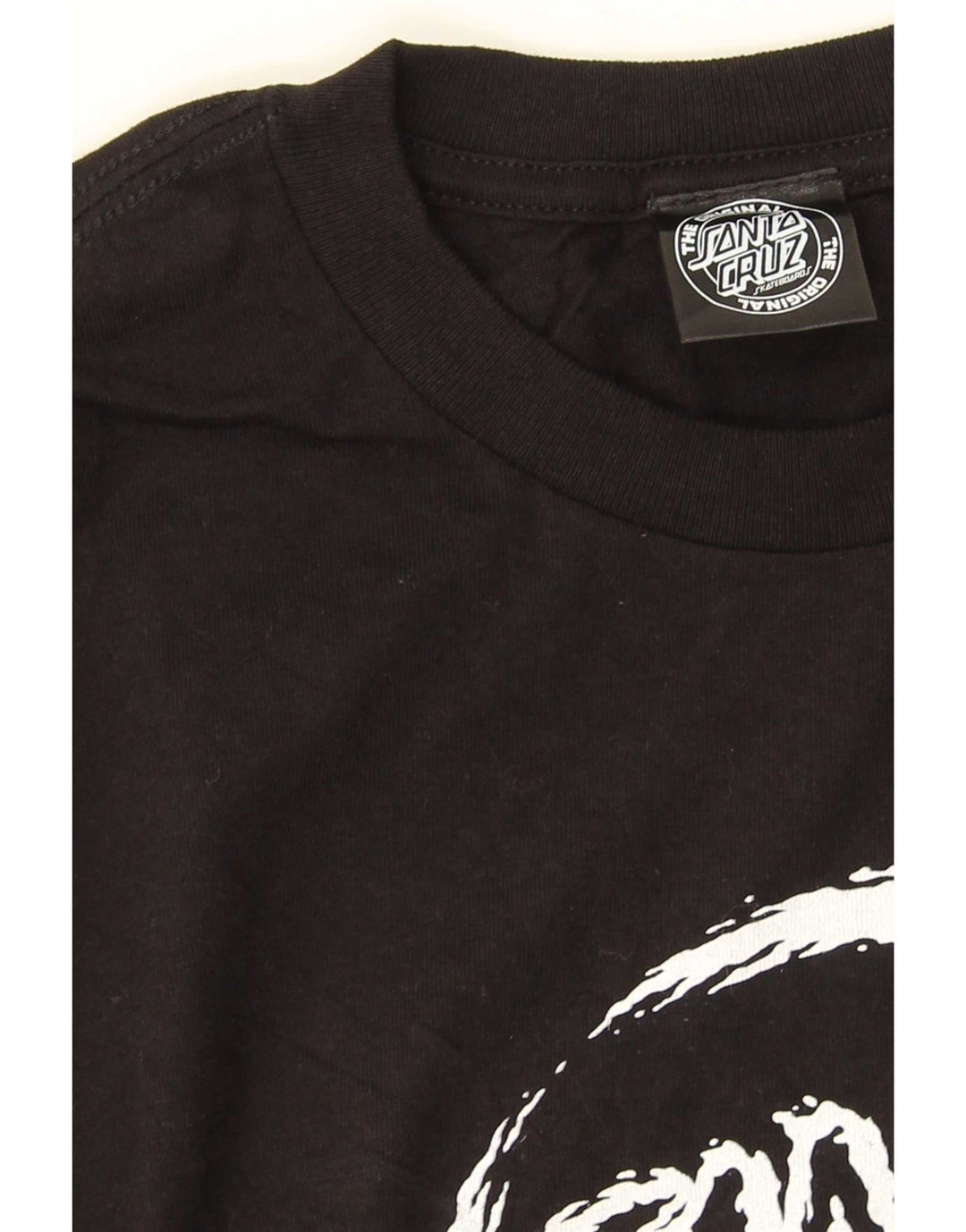 Santa Cruz Mens Graphic T-Shirt Top Medium Black