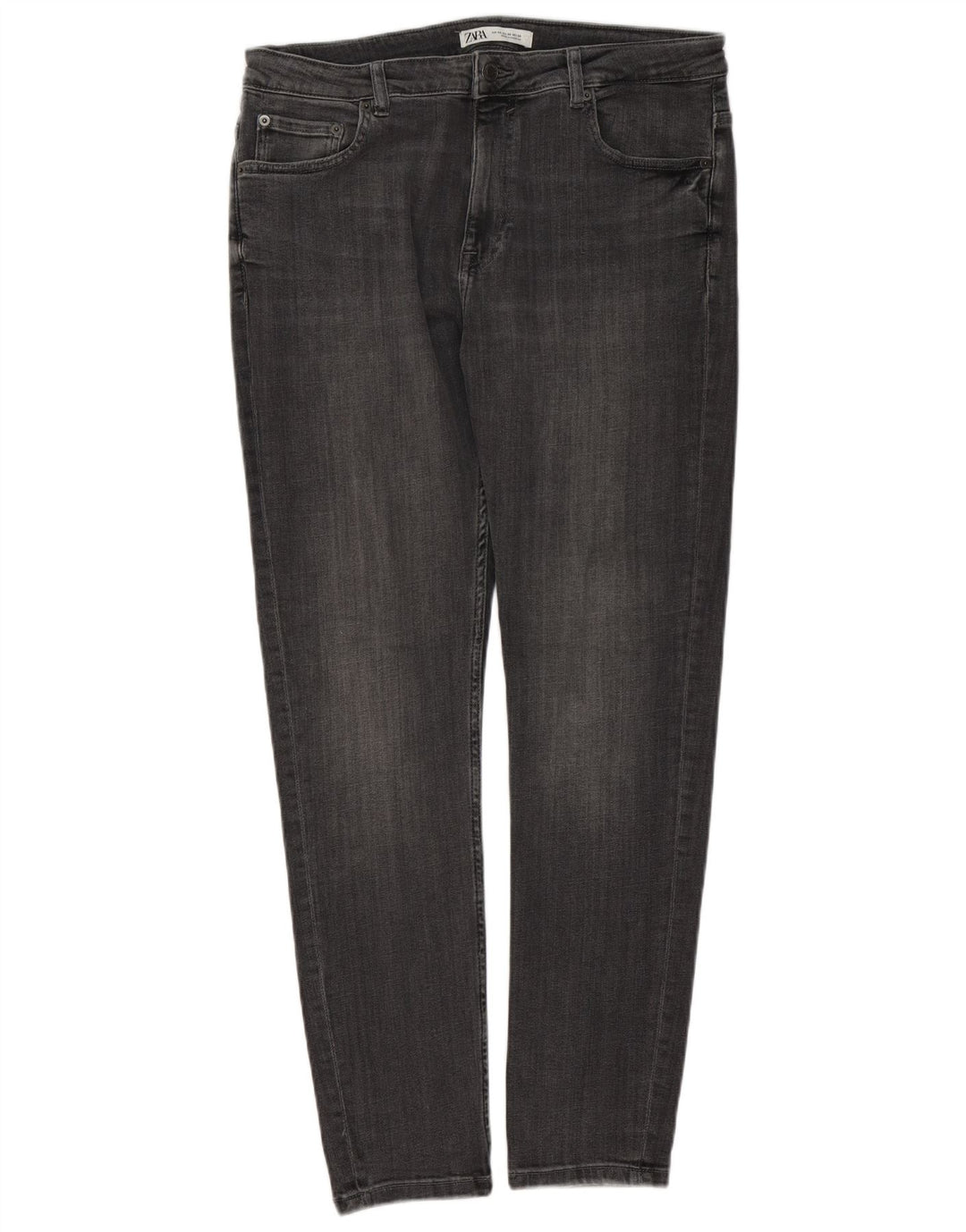 Zara Mens Skinny Jeans EU 44 Large W34 L31 Grey