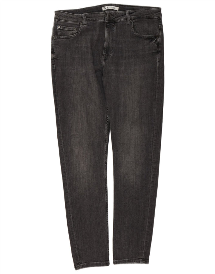Zara Mens Skinny Jeans EU 44 Large W34 L31 Grey