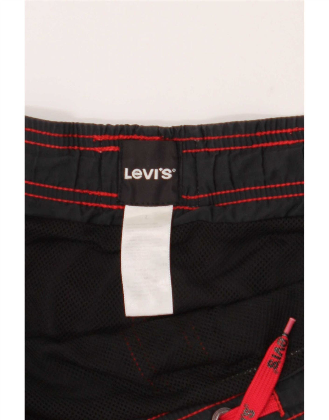 Levi's Mens Swimming Shorts Large Grey Polyester
