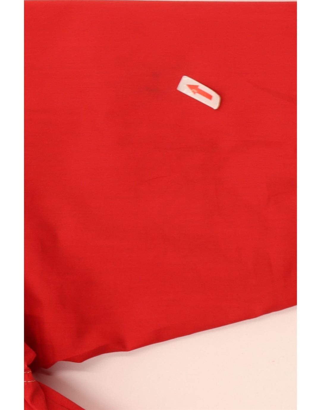Vintage Womens Utility Jacket UK 16 Large Red Colourblock Polyester