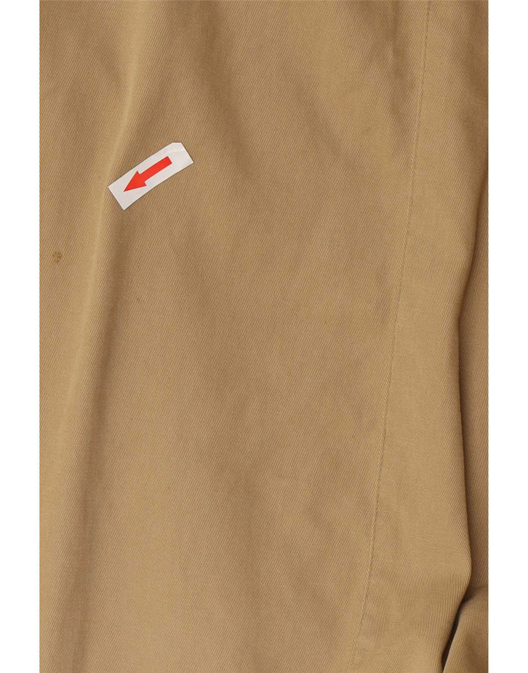 Vintage Womens Loose Fit Duffle Coat IT 42 Medium Beige Cotton