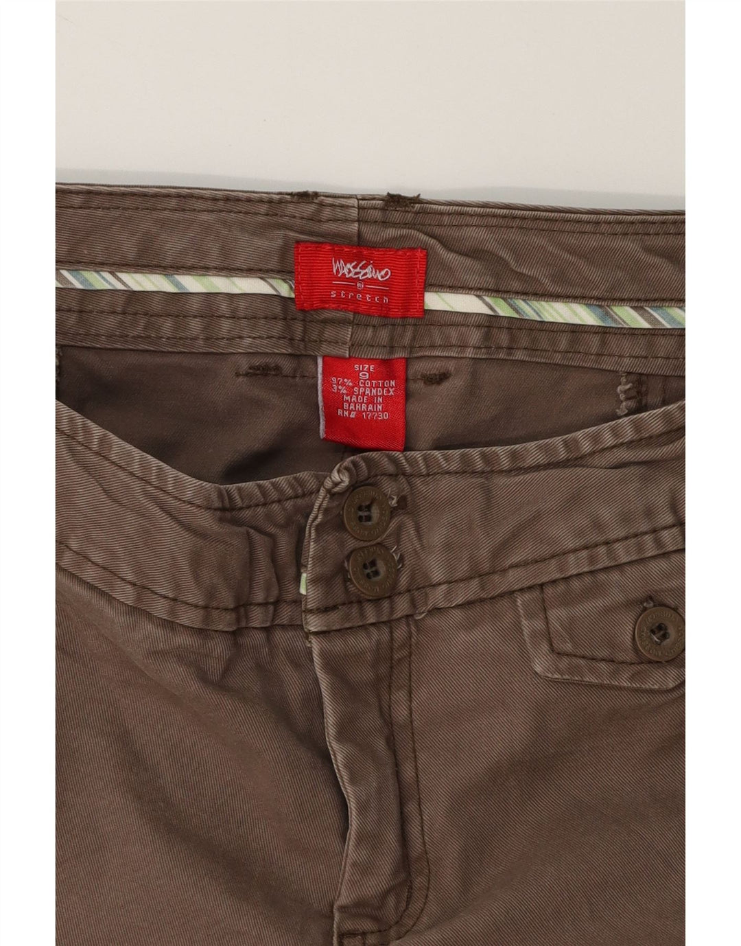 MOSSIMO Womens Bootcut Casual Trousers US 9 Medium W32 L31 Grey Cotton Vintage Mossimo and Second-Hand Mossimo from Messina Hembry 