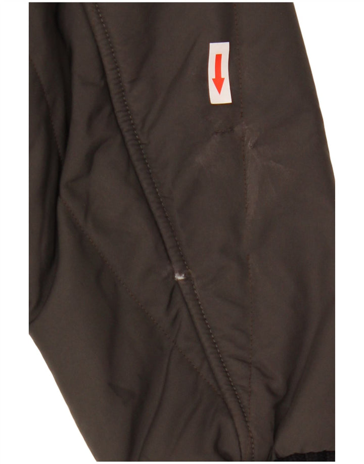 Refrigiwear Mens Bomber Jacket UK 40 Large Brown Nylon