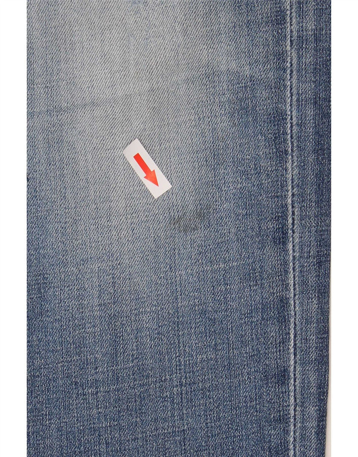 Energie Mens Bootcut Jeans W32 L34 Blue Cotton