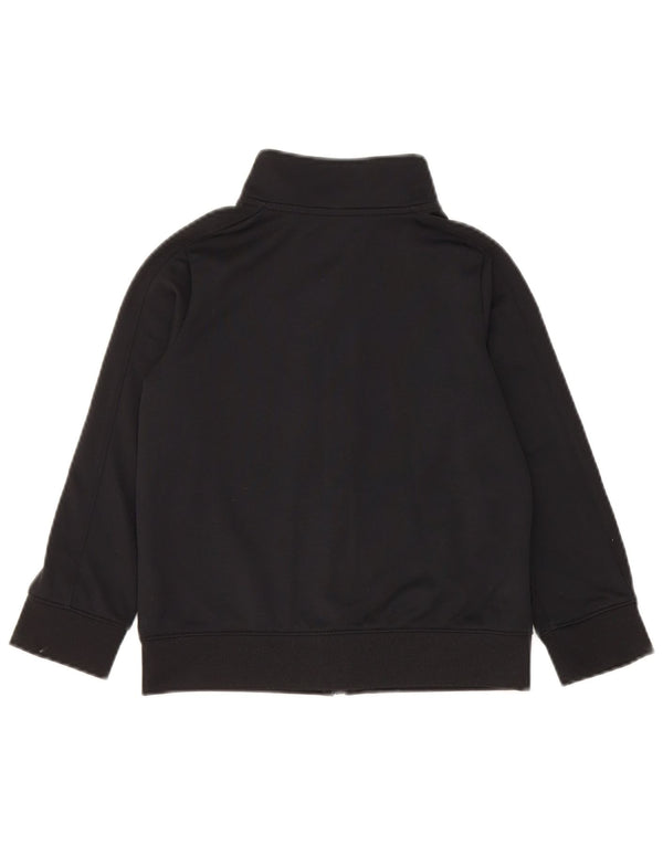 Under Armour Boys Tracksuit Top Jacket 6-7 Years XS Black Polyester