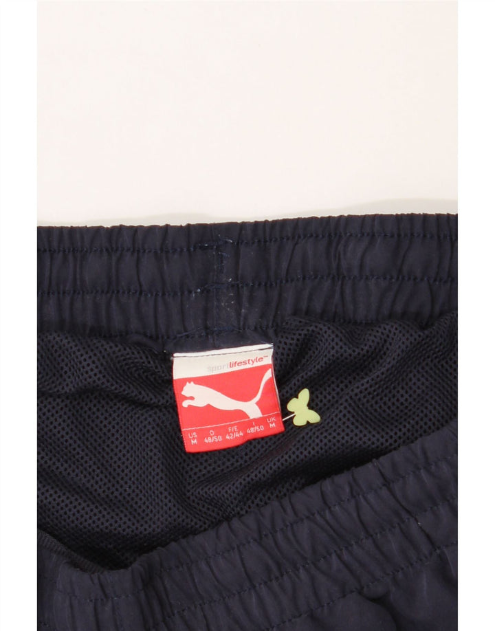 PUMA Mens Sport Shorts Medium  Navy Blue Vintage Puma and Second-Hand Puma from Messina Hembry 