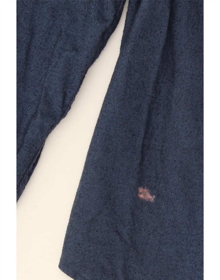 Hollister Mens Shirt XL Blue Cotton