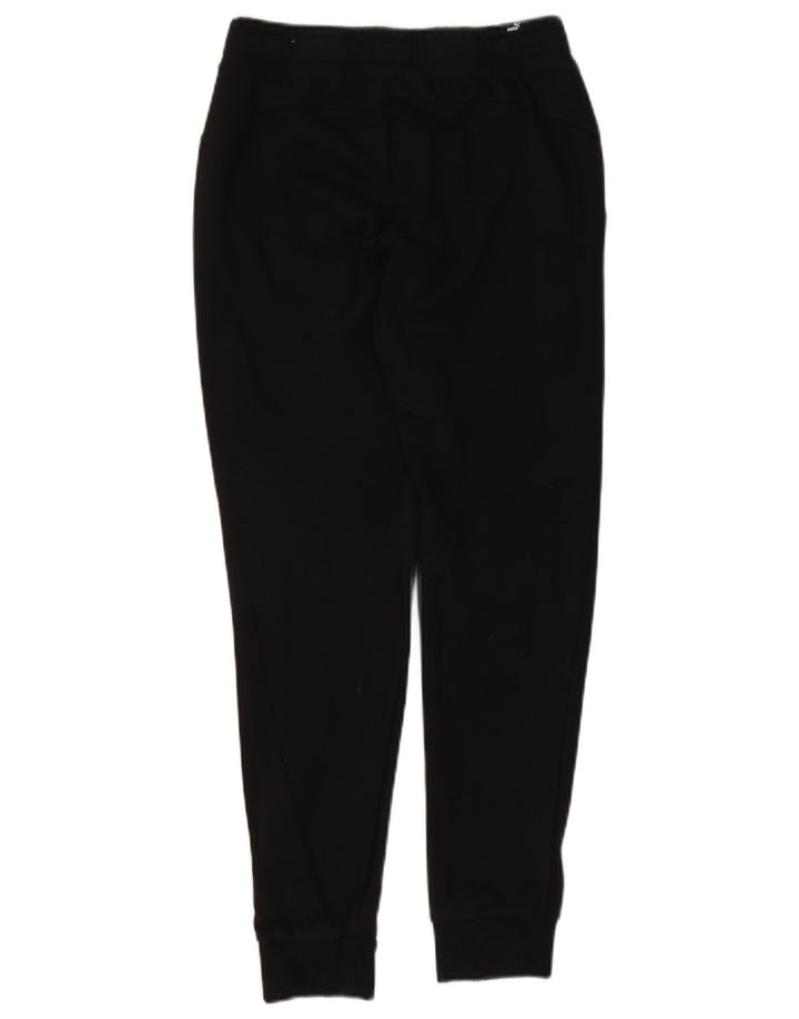 Puma Mens Tracksuit Trousers Joggers Medium Black Cotton