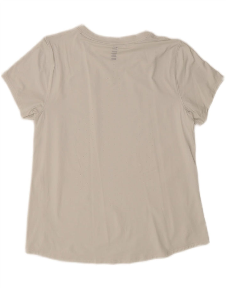 UNDER ARMOUR Womens T-Shirt Top UK 14 Large White Vintage Under Armour and Second-Hand Under Armour from Messina Hembry 
