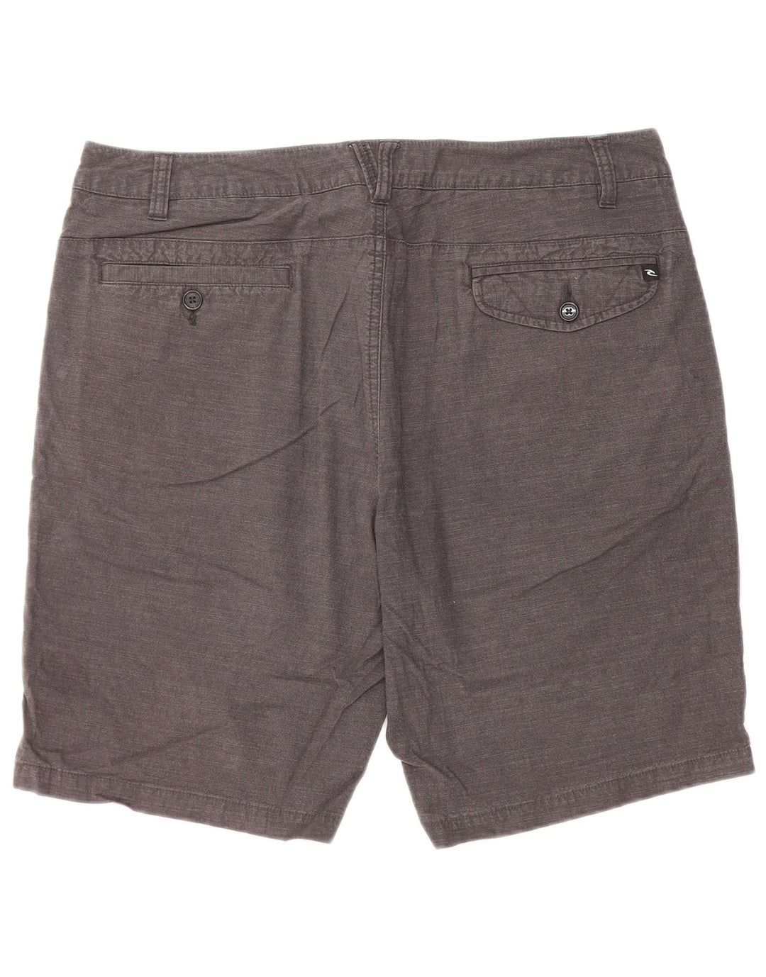 Rip Curl Mens Chino Shorts W34 Large Grey Cotton