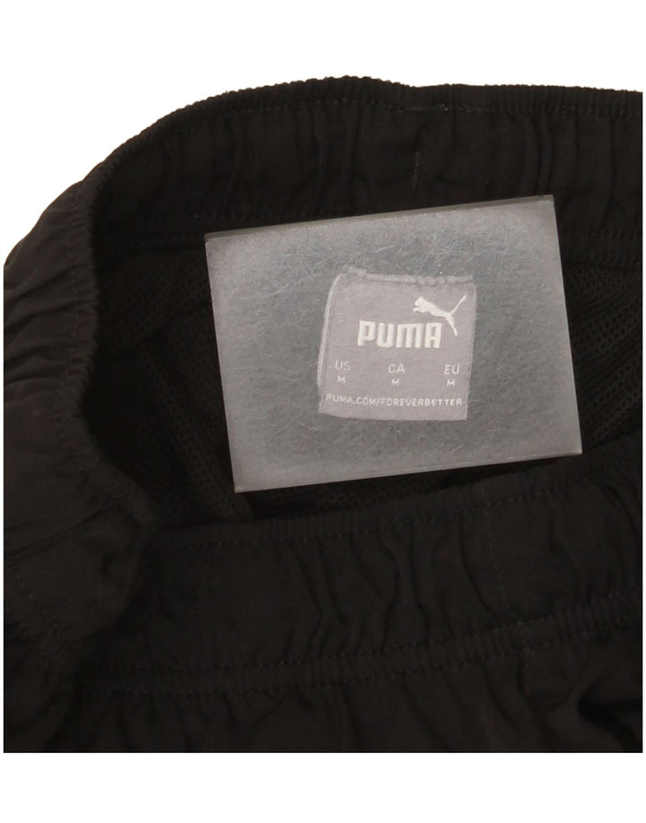 Puma Mens Tracksuit Trousers Joggers Medium Black