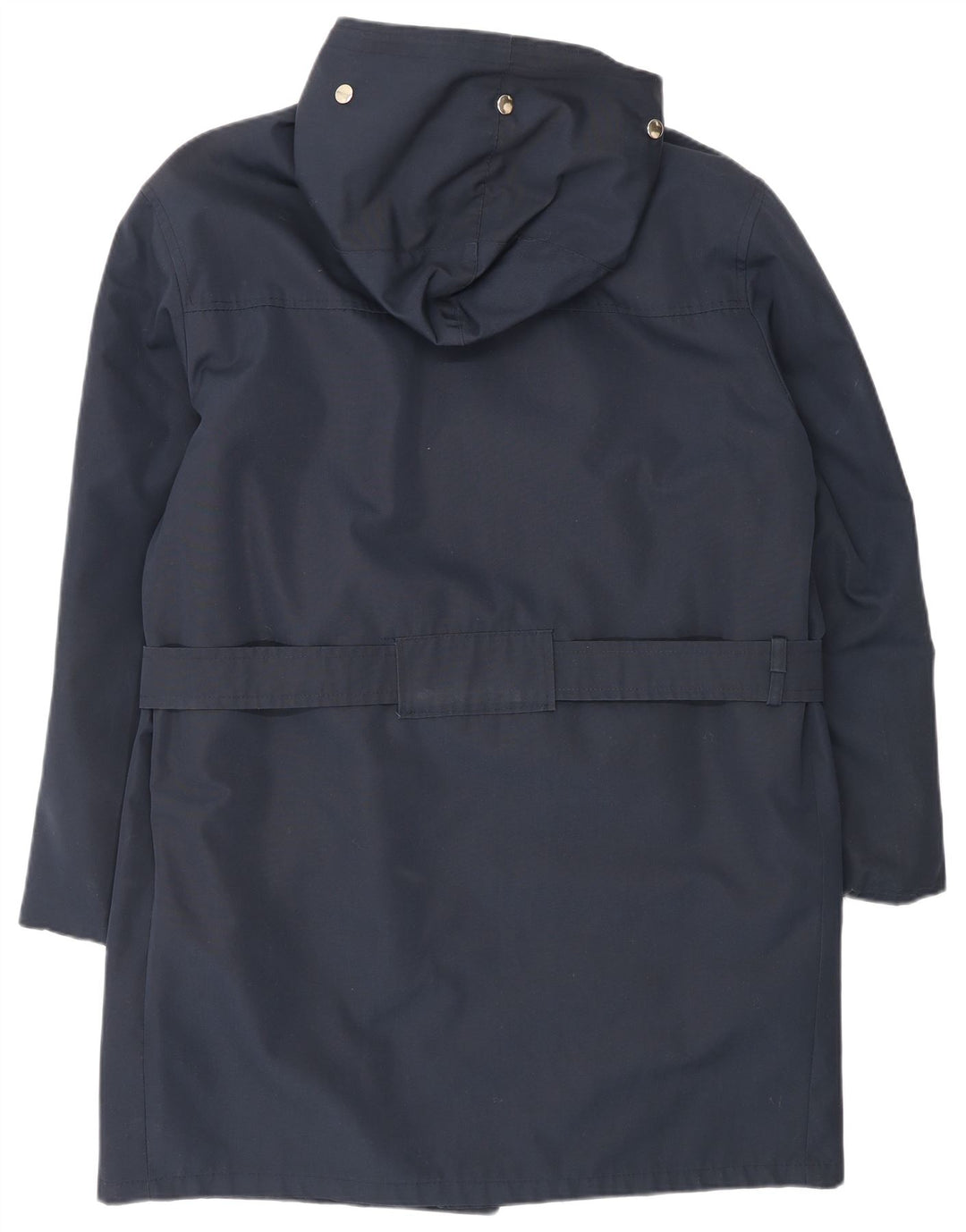 NINO Mens Loose Fit Hooded Windbreaker Coat EU 48 Medium Navy Blue