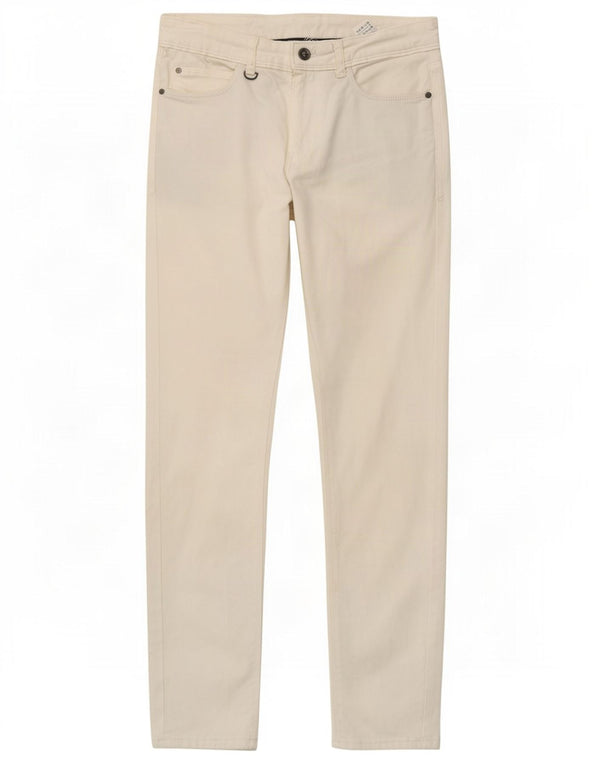 Zara Mens Slim Jeans EU 36 XS W29 L30 White Cotton