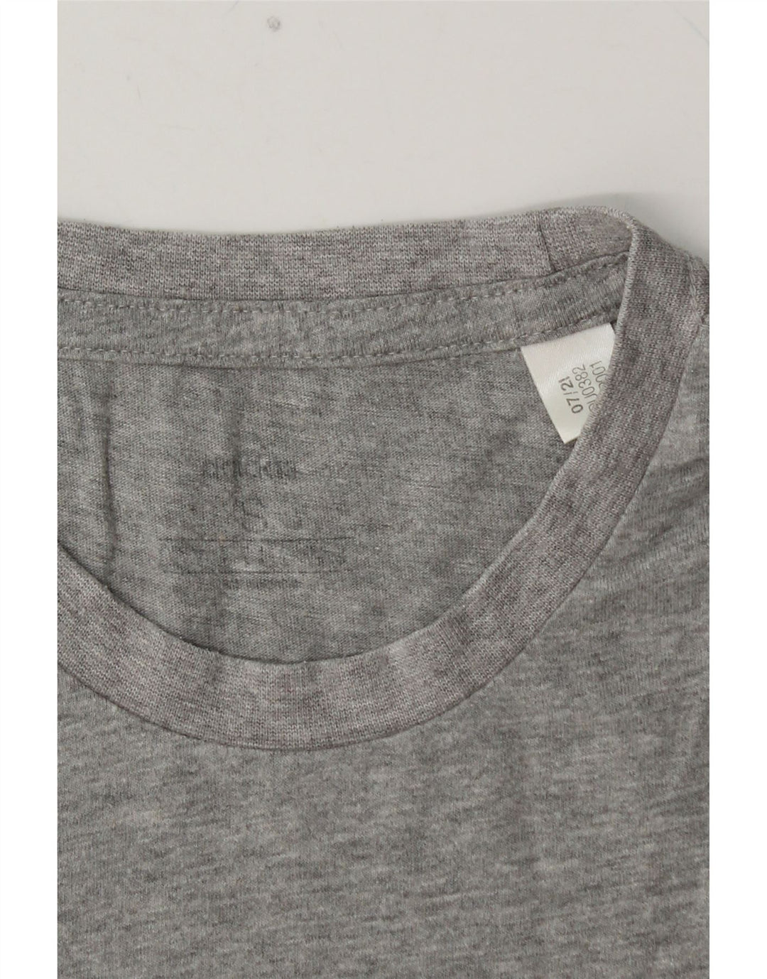 ADIDAS Mens T-Shirt Top Small Grey Cotton