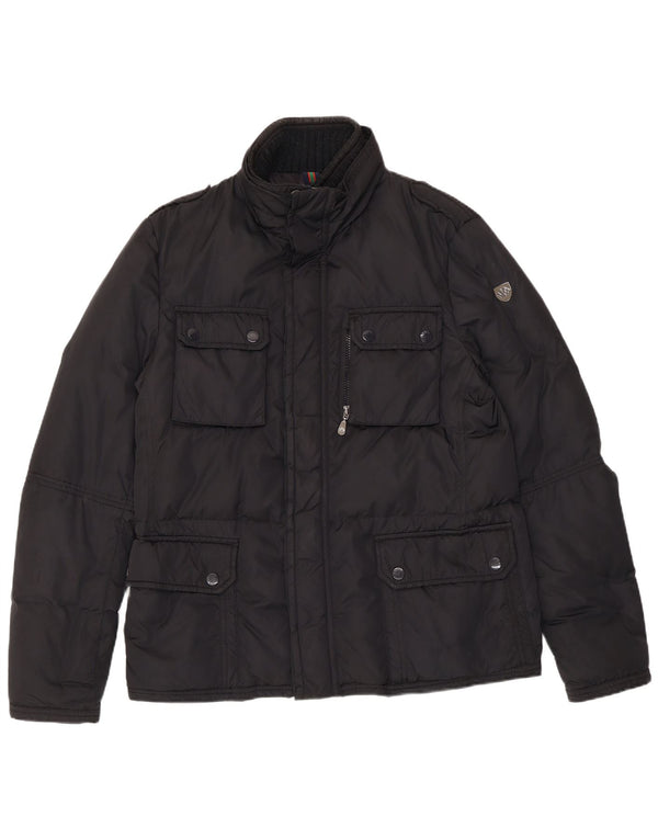 Fradi Mens Padded Jacket IT 52 XL Black Polyester