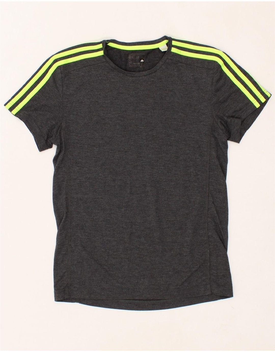 ADIDAS Mens Climalite T-Shirt Top Small Grey Cotton Vintage Adidas and Second-Hand Adidas from Messina Hembry 