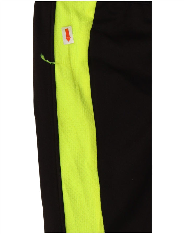 PUMA Mens Tracksuit Trousers Small  Black Colourblock Polyester