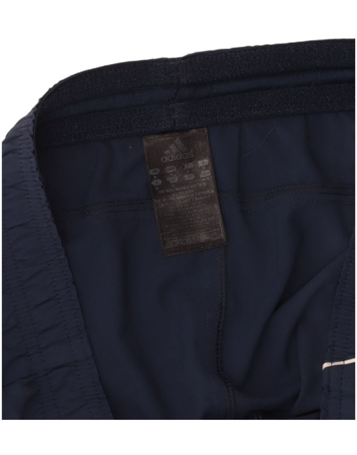 ADIDAS Mens Climalite Sport Shorts Medium  Navy Blue Polyester