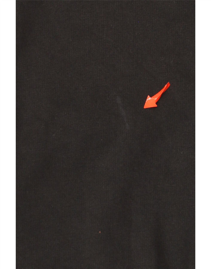Champion Mens Graphic Sweatshirt Jumper Large Black Cotton