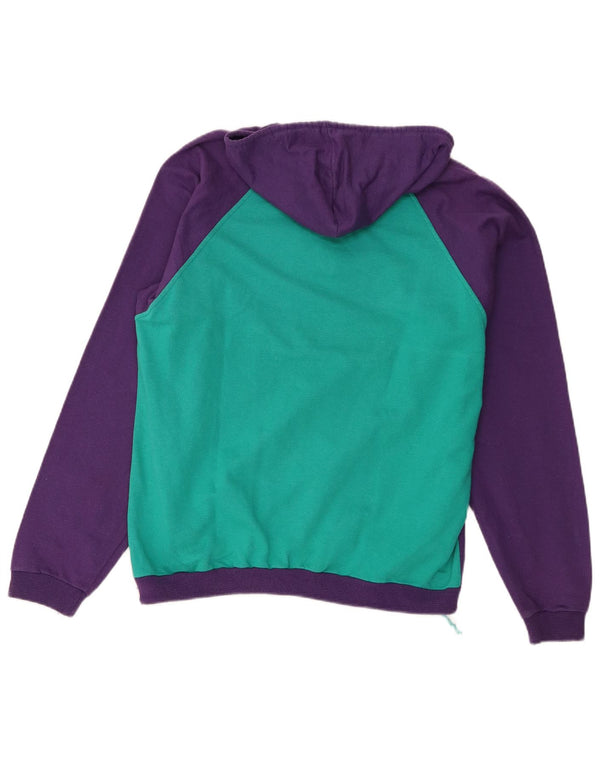 ROBY Boys Graphic Hoodie Jumper 15-16 Years Large  Purple Colourblock