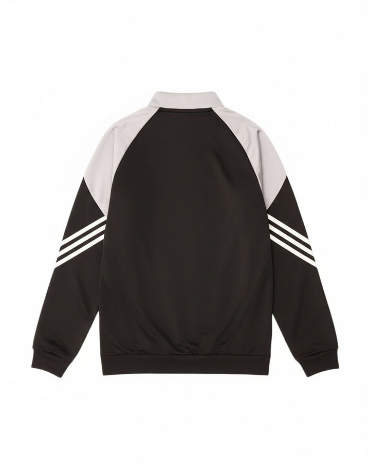 Adidas Mens Tracksuit Top Jacket XS Black Colourblock Polyester