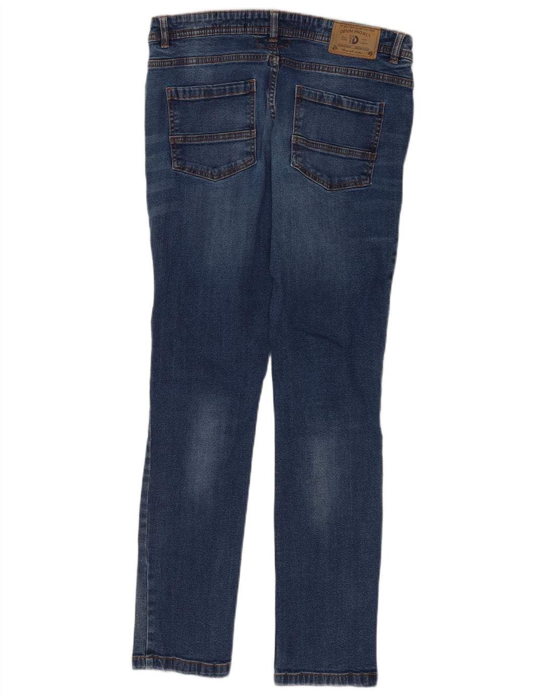 Dack's Mens Slim Jeans IT 48 Medium W32 L30 Blue Cotton
